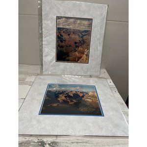 Grand Canyon 14”x16” matted photographs set of two